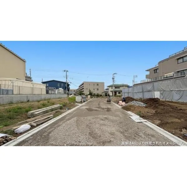 藤沢市弥勒寺２丁目 現地土地写真