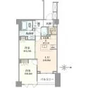 グランツオーベル中野 間取図