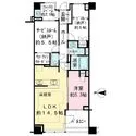 クレヴィア新宿中落合ＷＥＳＴ 間取図
