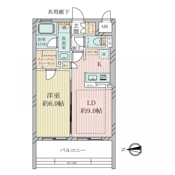 エステムプラザ京都聚楽第雅邸 間取図