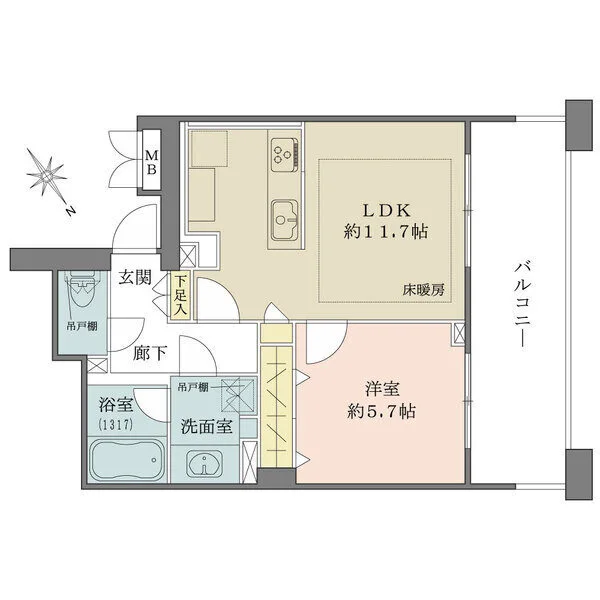 グランスイート文京本駒込 間取図