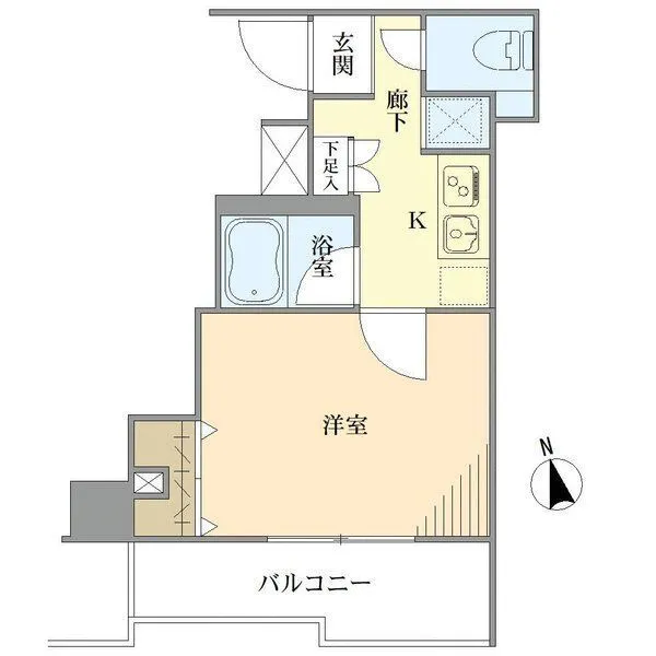 パークウェル高円寺 間取図