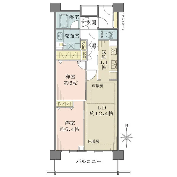 高井戸パークハウス 間取図