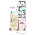 レグノ・スイート三軒茶屋 間取図