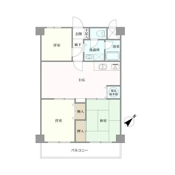 ライオンズプラザ鶴ヶ峰 間取図