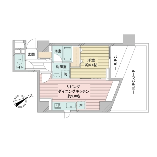ルピナス麻布シティフォルム 間取図