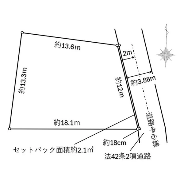 府中市武蔵台３丁目 間取図