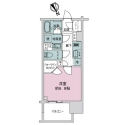 オープンレジデンシア名古屋駅ＴＨＥ　ＣＯＵＲＴ 間取図