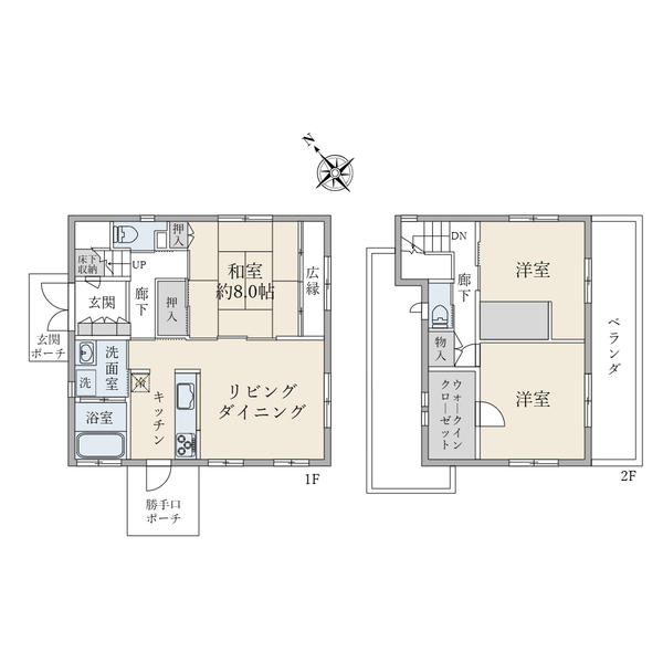 船橋市飯山満町２丁目 間取図