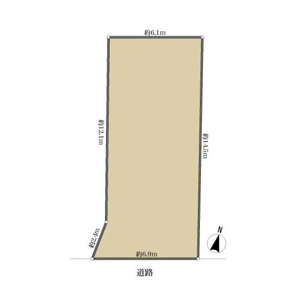 港区南麻布３丁目 間取図