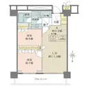 ザ・パークハウス晴海タワーズクロノレジデンス 間取図