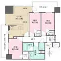 メトライズタワー大阪上本町 間取図
