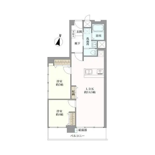 千歳マンション 間取図
