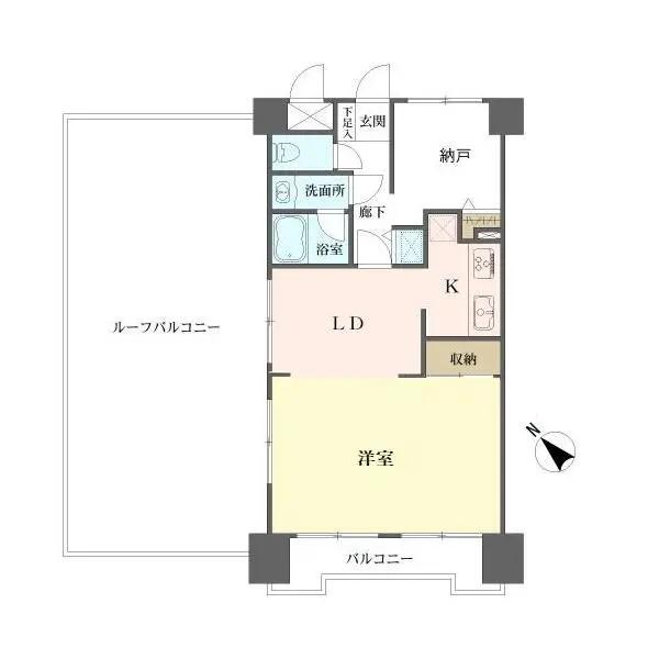 クリオよみうりランド前 間取図