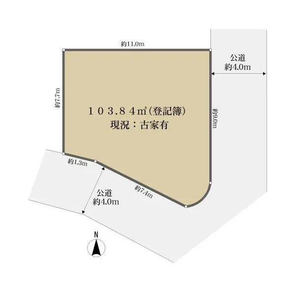 高槻市大蔵司２丁目 間取図