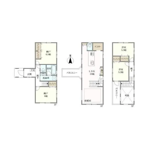 墨田区立花４丁目 間取図