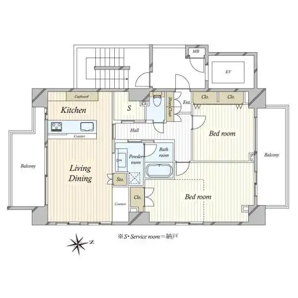 サクラテラス大森 間取図