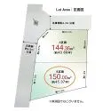 横浜市神奈川区片倉２丁目 区画図（B区画）