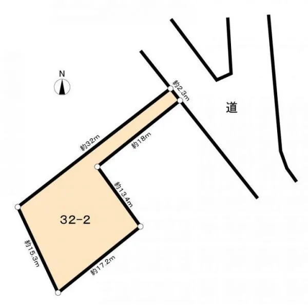 名古屋市千種区園山町1丁目 全体区画図