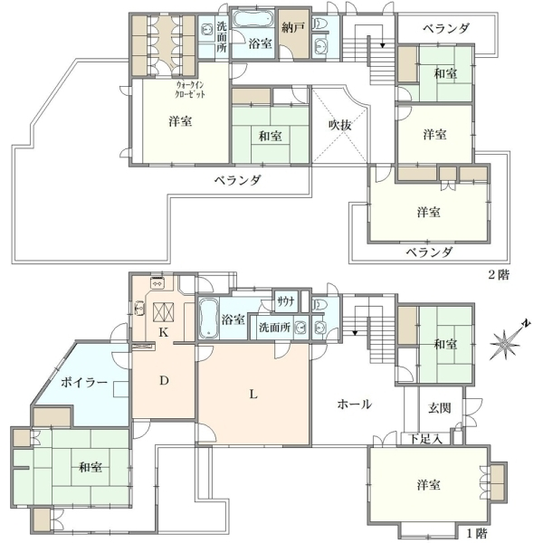 横浜市南区永田北２丁目 間取図