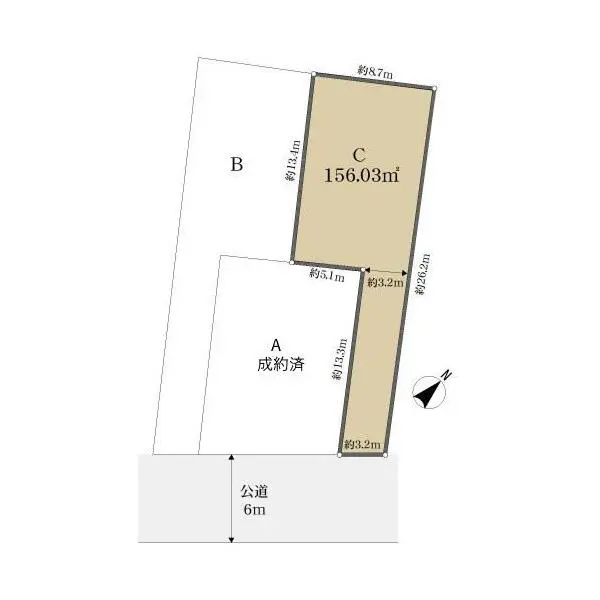 さいたま市北区本郷町 間取図