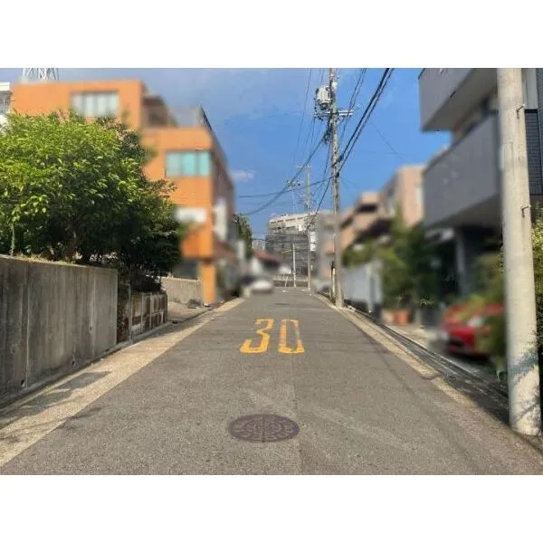 名古屋市昭和区宮東町 前面道路含む現地写真