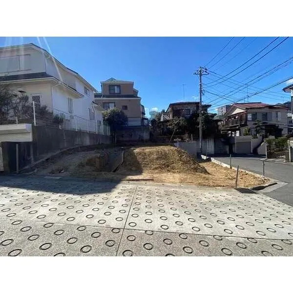 横浜市磯子区栗木2丁目 現地土地写真