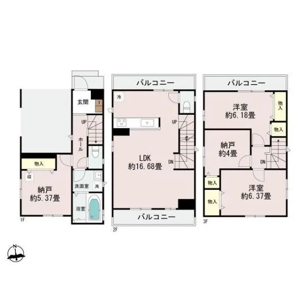 川崎市川崎区藤崎１丁目 間取図