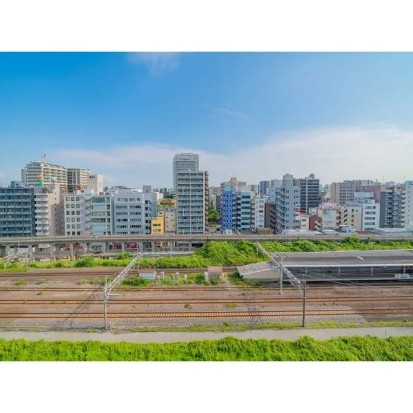 マークス亀戸 眺望：南側バルコニーから