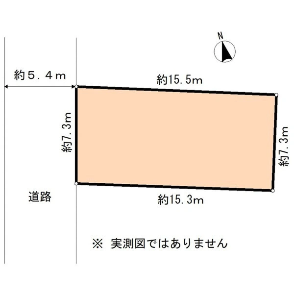 中野区上鷺宮２丁目 区画図