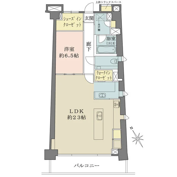 パークハウス江ノ島 間取図