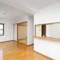 藤和シティホームズ神足 暖かな光に満たされる南東向き。キッチンはLDと程よく一体感のある対面式で、目配りもしやすいです。
