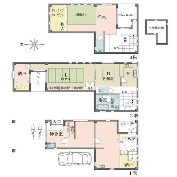 東大阪市長堂１丁目 間取図