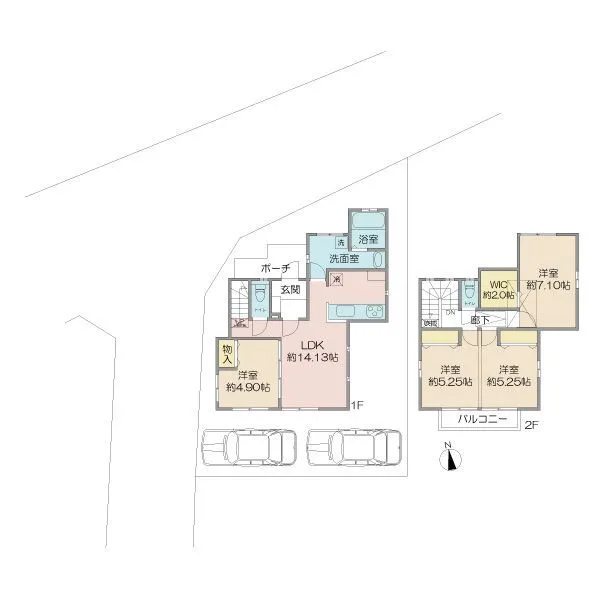 船橋市丸山２丁目 間取図