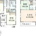横浜市南区唐沢 間取図