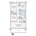 ランドシティ上大岡Ｌｕｘｅ 間取図