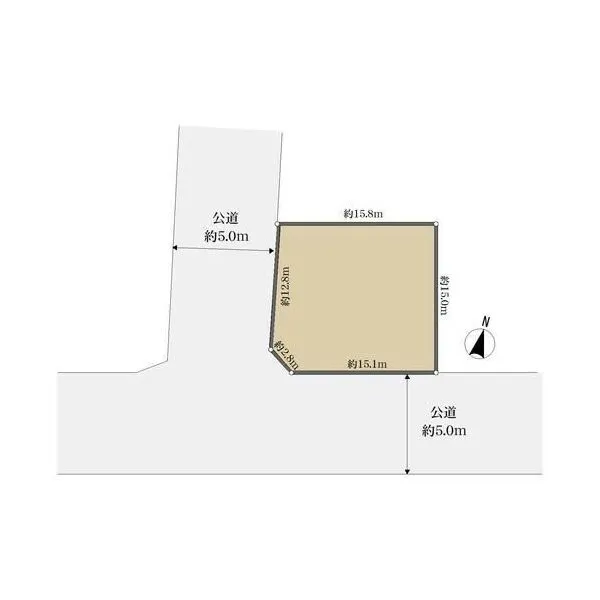 横浜市磯子区岡村7丁目 区画図