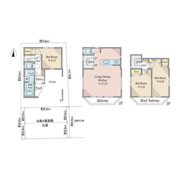 豊島区千川２丁目 間取図