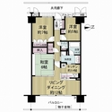 森都ＯＳＡＫＡイーストヴィル 間取図