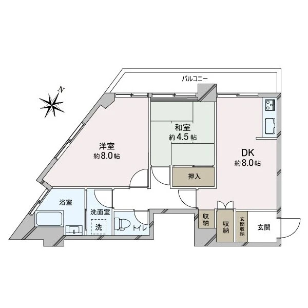 相武台マンション 間取図