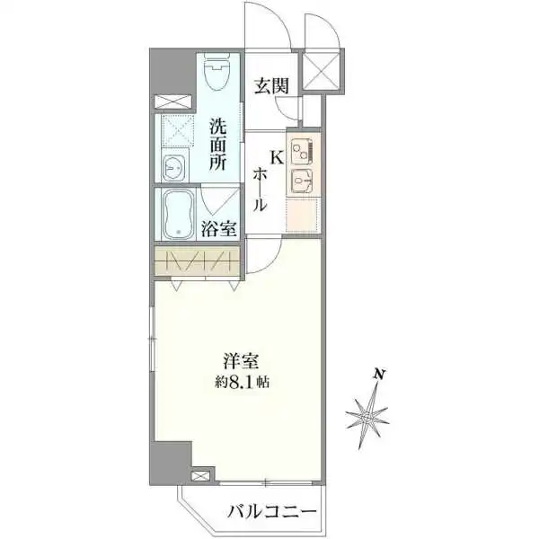 グラントゥルース両国ＩＩ 間取図