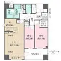 ザ・パークハウス堀川六角 間取図