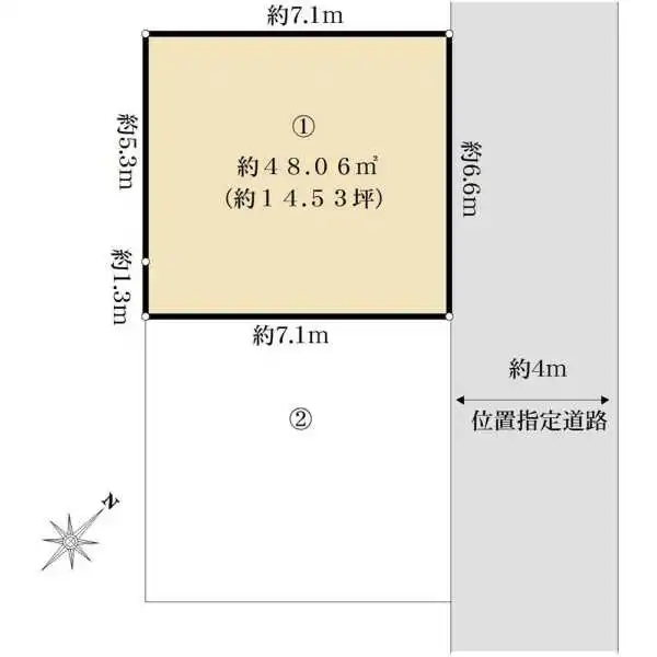 市川市平田４丁目 間取図