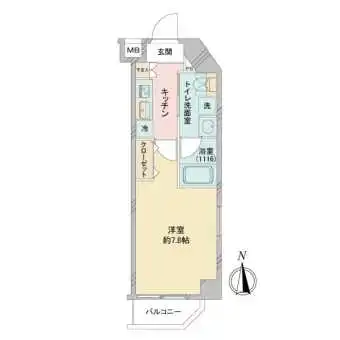 南向き角部屋2面採光日当たりの良いお部屋