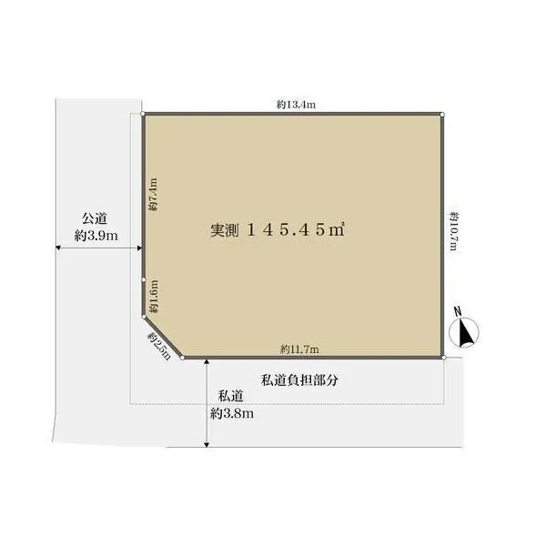 横浜市港北区高田西５丁目 区画図