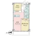 ライオンズマンション神楽坂第３ 間取図