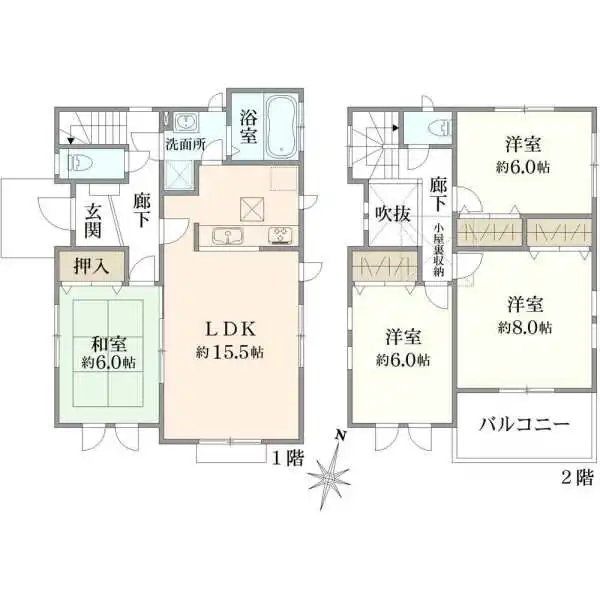 川崎市宮前区菅生３丁目 間取図