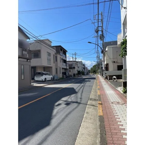 大田区東雪谷５丁目 前面道路