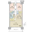 ＳＨＩＮＴＯ　ＣＩＴＹ（シントシティ） 間取図