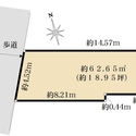 台東区入谷１丁目 区画図